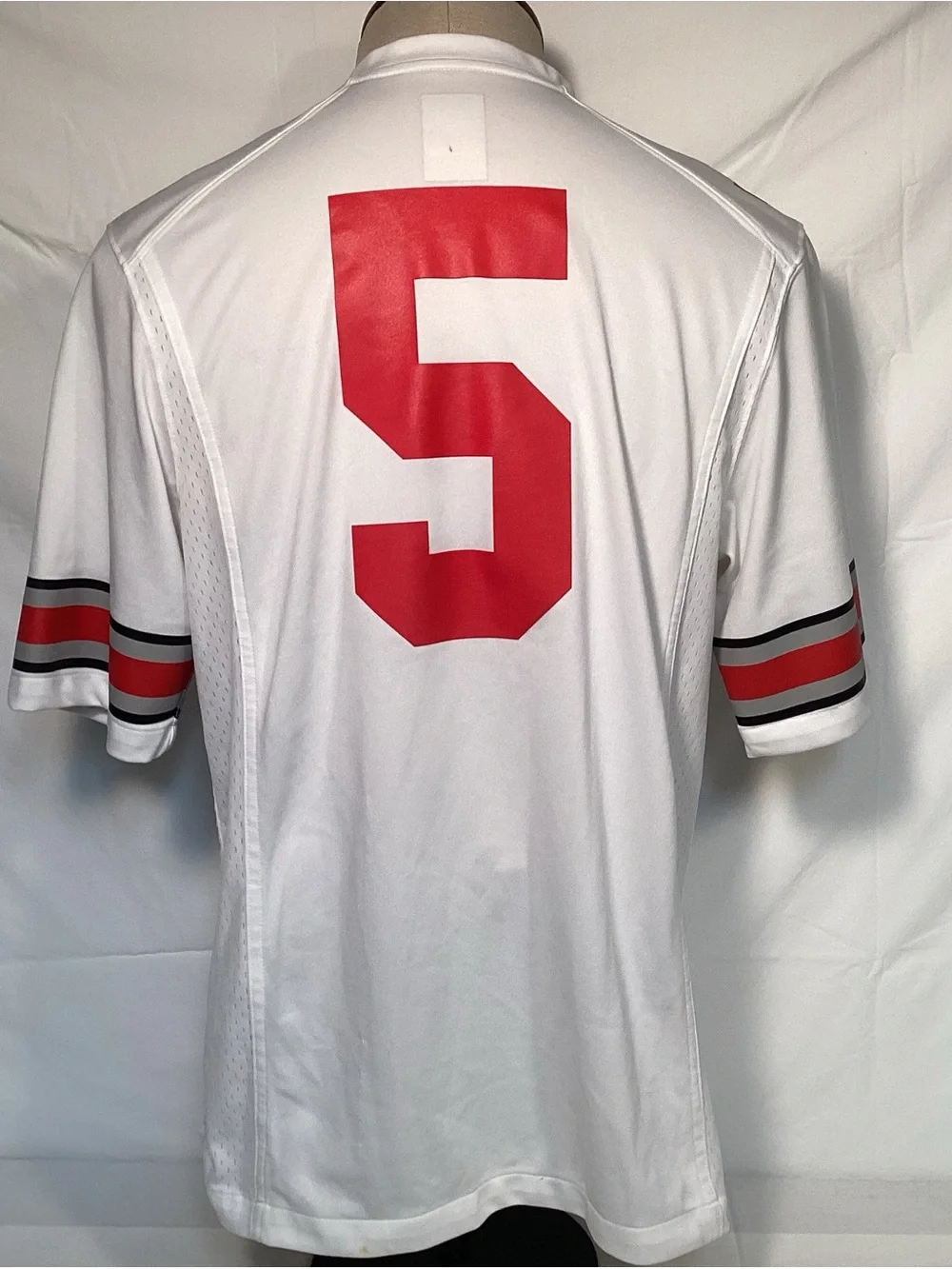 Ohio State Buckeyes Nike White and Red Football Jersey Men’s Size Medium